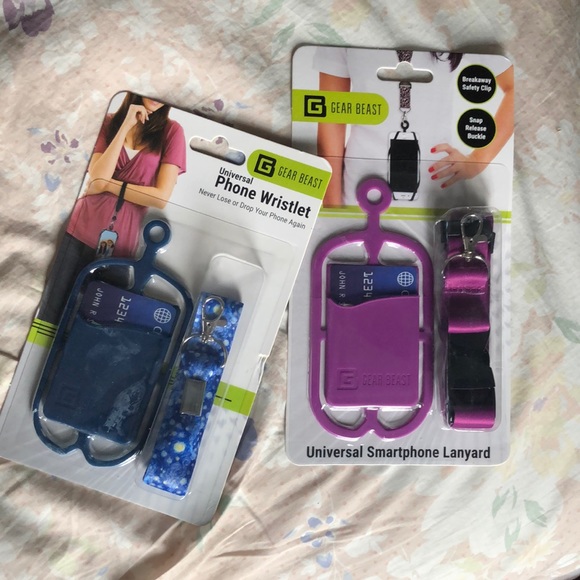 Gear Beast Accessories - Gear Beast 2 pack. 1 long and 1 wrist lanyard.